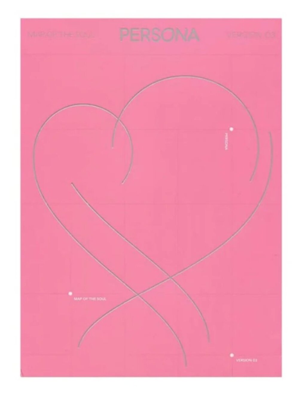 BTS - Map of the Soul: PERSONA Version 03 Pink - K POP Sealed